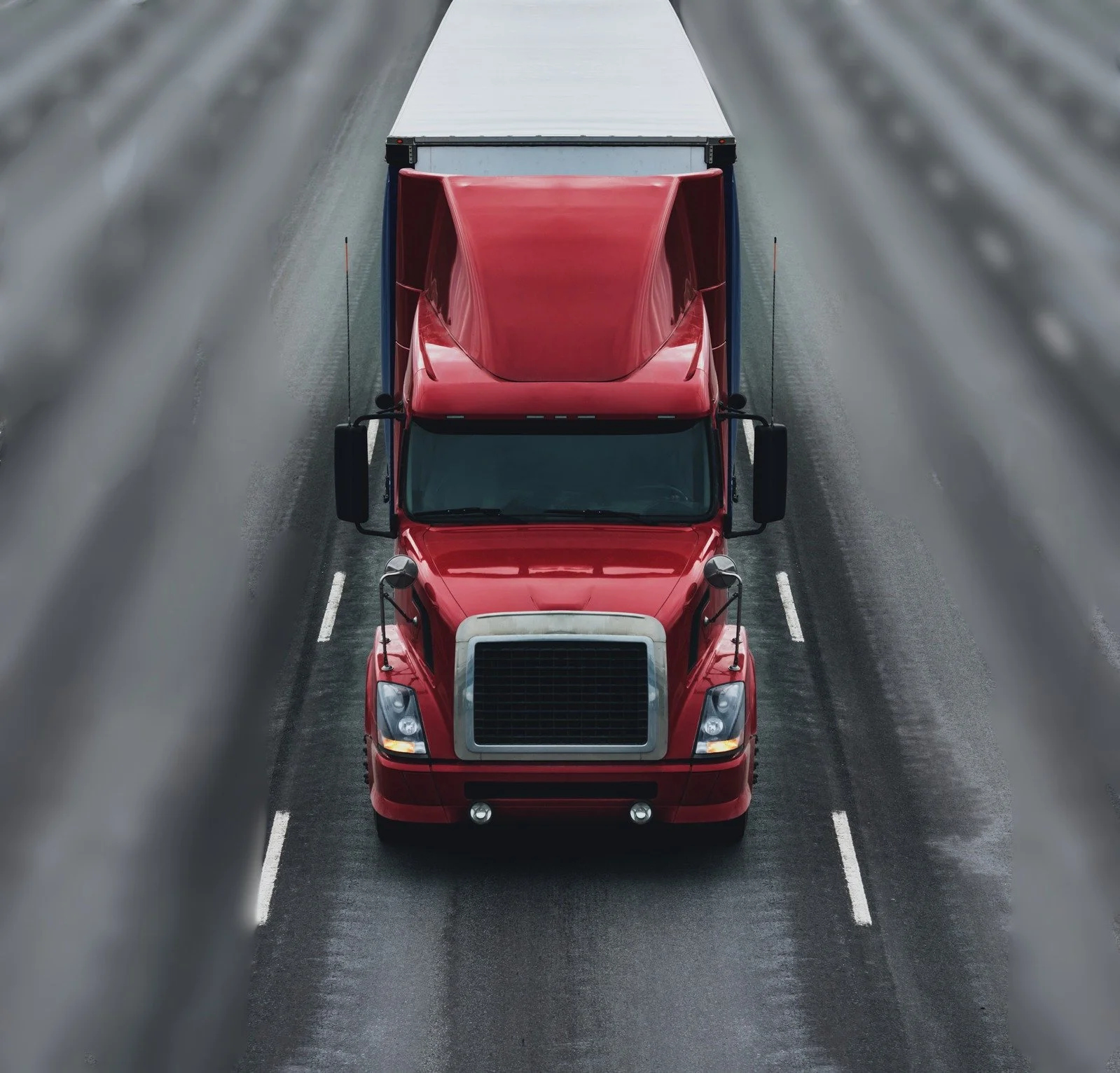 Red truck